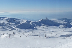 The view from the top of Sierra Nevada