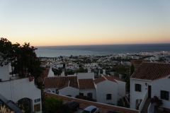 Sunset view from the balcony